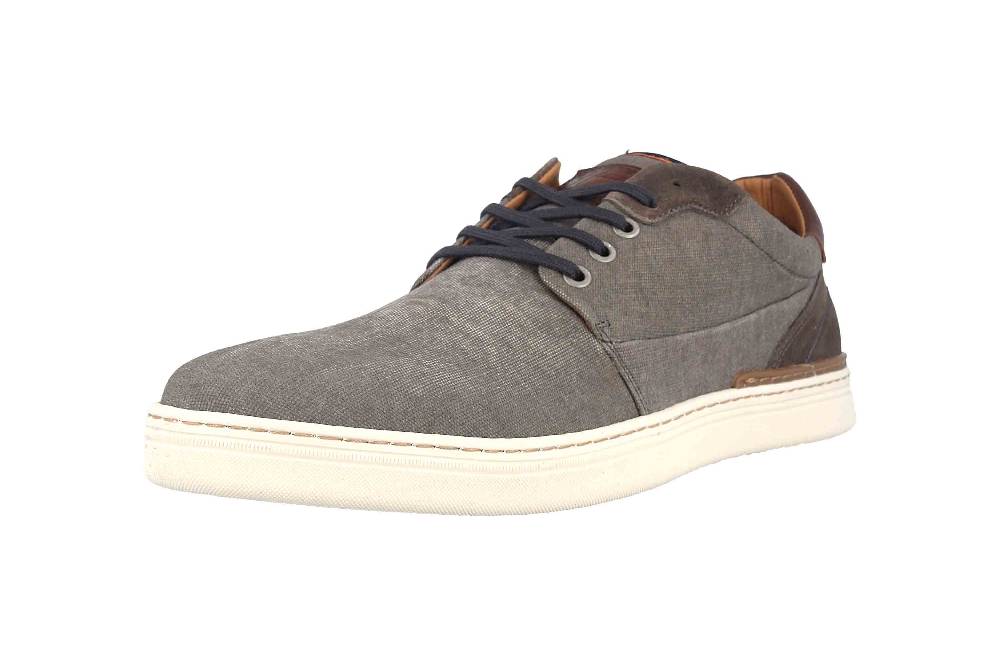 Bullboxer Halbschuhe In Übergrößen Grau 887P21811AGYCGSU39 Große Herrenschuhe