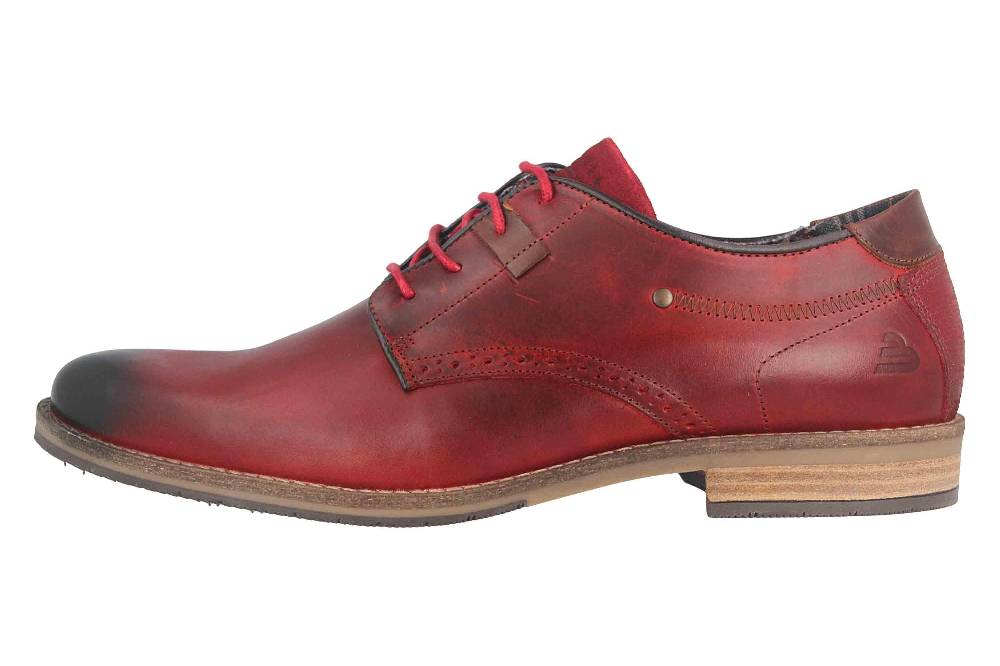 Bullboxer Halbschuhe in Übergrößen Rot 773K20462AARRBSU50/773K20462AARRBSU59 große Herrenschuhe