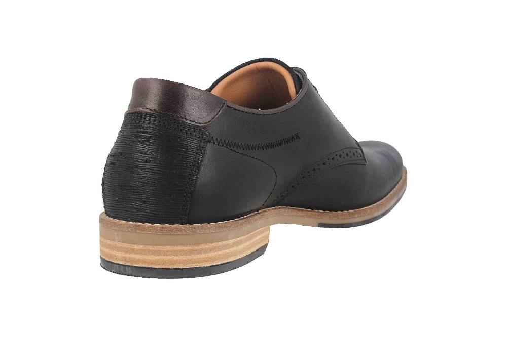 Bullboxer Halbschuhe In Übergrößen Schwarz 773K20462AARBBSU59 Große Herrenschuhe