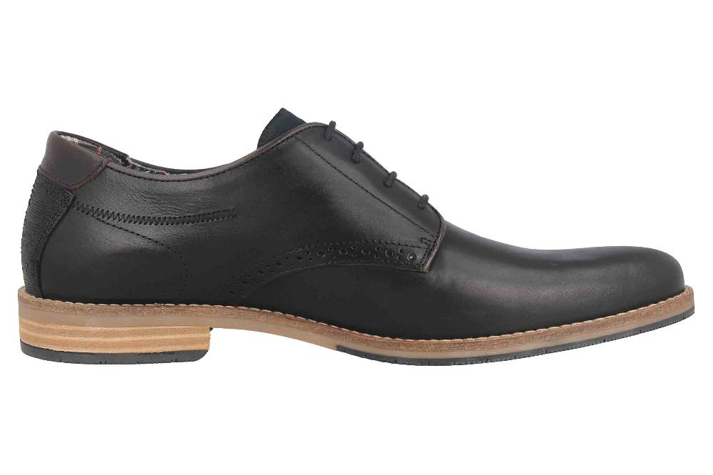 Bullboxer Halbschuhe In Übergrößen Schwarz 773K20462AARBBSU59 Große Herrenschuhe