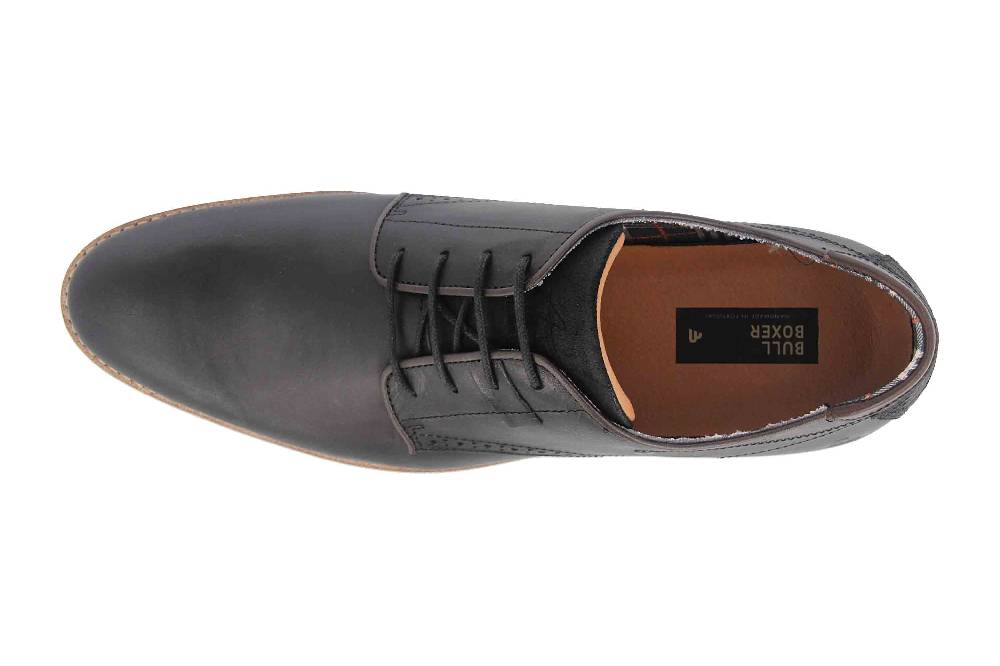 Bullboxer Halbschuhe In Übergrößen Schwarz 773K20462AARBBSU59 Große Herrenschuhe