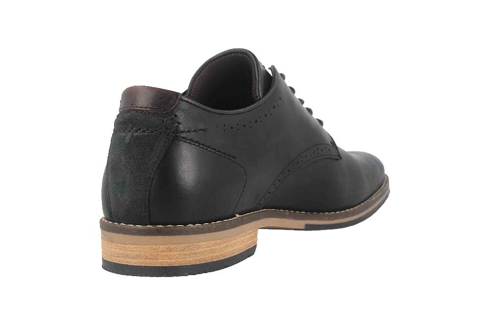 Bullboxer Halbschuhe In Übergrößen Schwarz 773K25263B2495SU39 Große Herrenschuhe