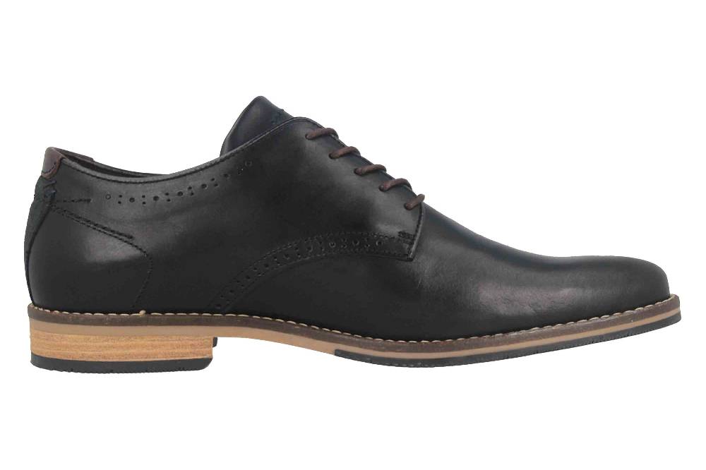 Bullboxer Halbschuhe In Übergrößen Schwarz 773K25263B2495SU39 Große Herrenschuhe