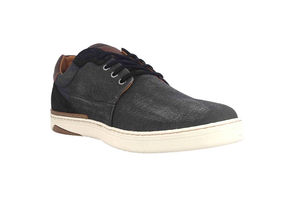 Bullboxer Halbschuhe In Übergrößen Schwarz 887P21811ABKCGSU39 Große Herrenschuhe