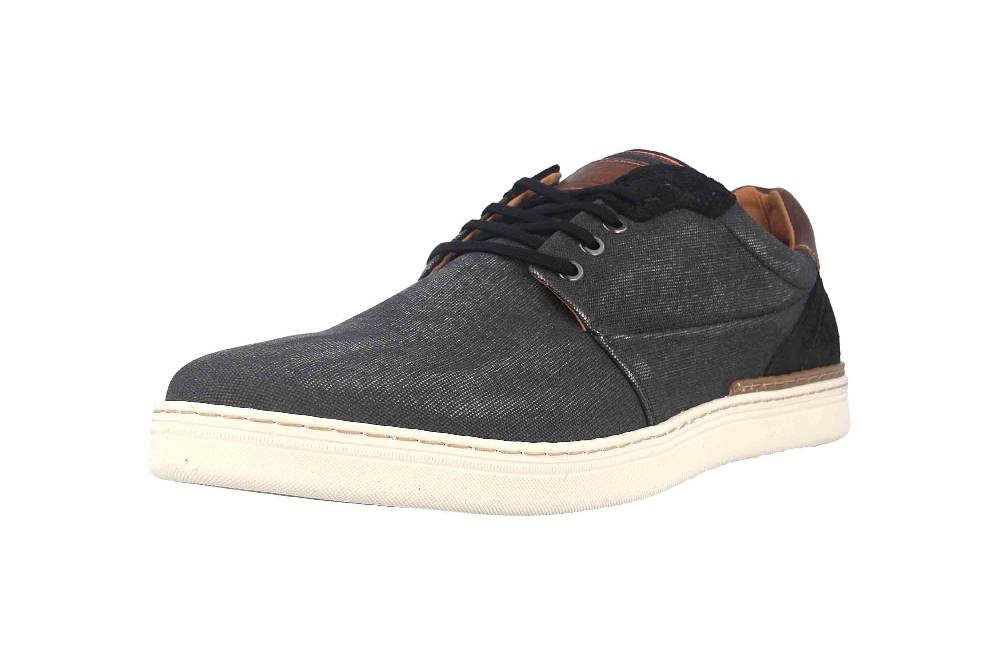 Bullboxer Halbschuhe In Übergrößen Schwarz 887P21811ABKCGSU39 Große Herrenschuhe