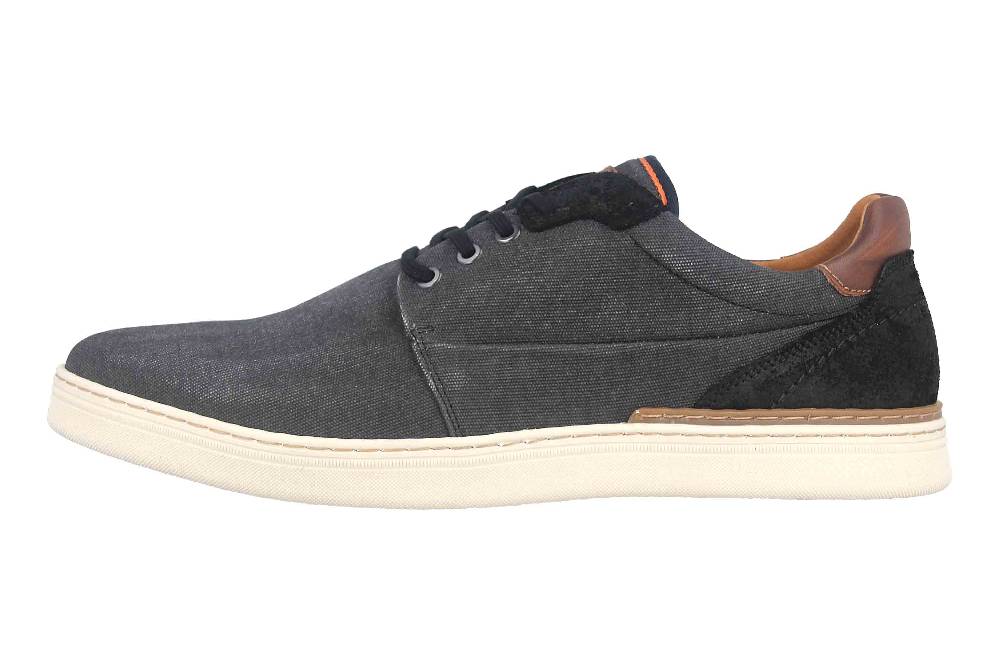 Bullboxer Halbschuhe In Übergrößen Schwarz 887P21811ABKCGSU39 Große Herrenschuhe