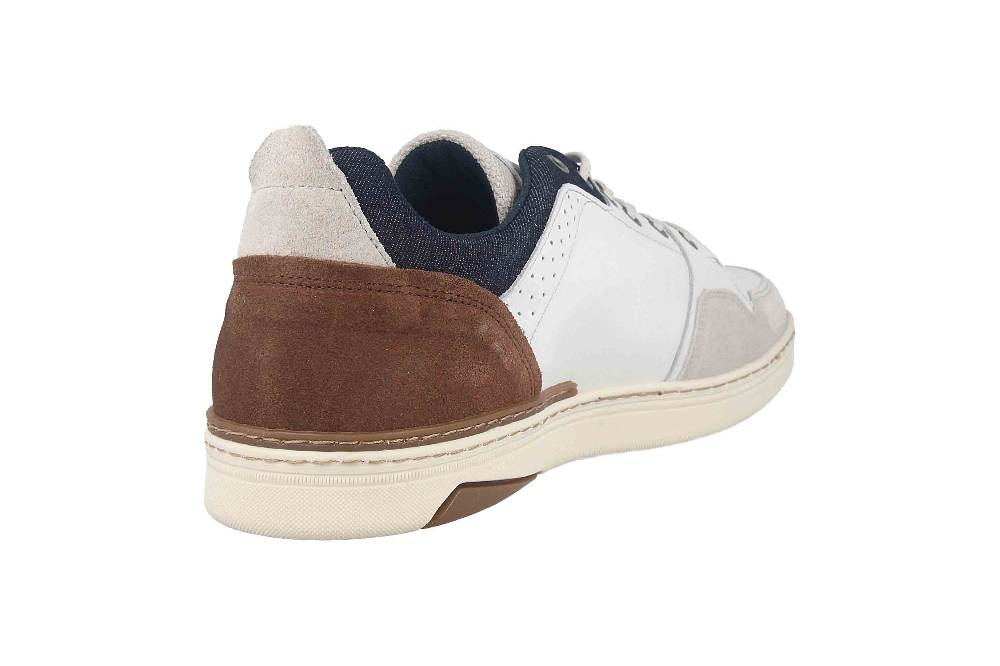 Bullboxer Halbschuhe In Übergrößen Weiß 887P21789AOWNASU39 Große Herrenschuhe