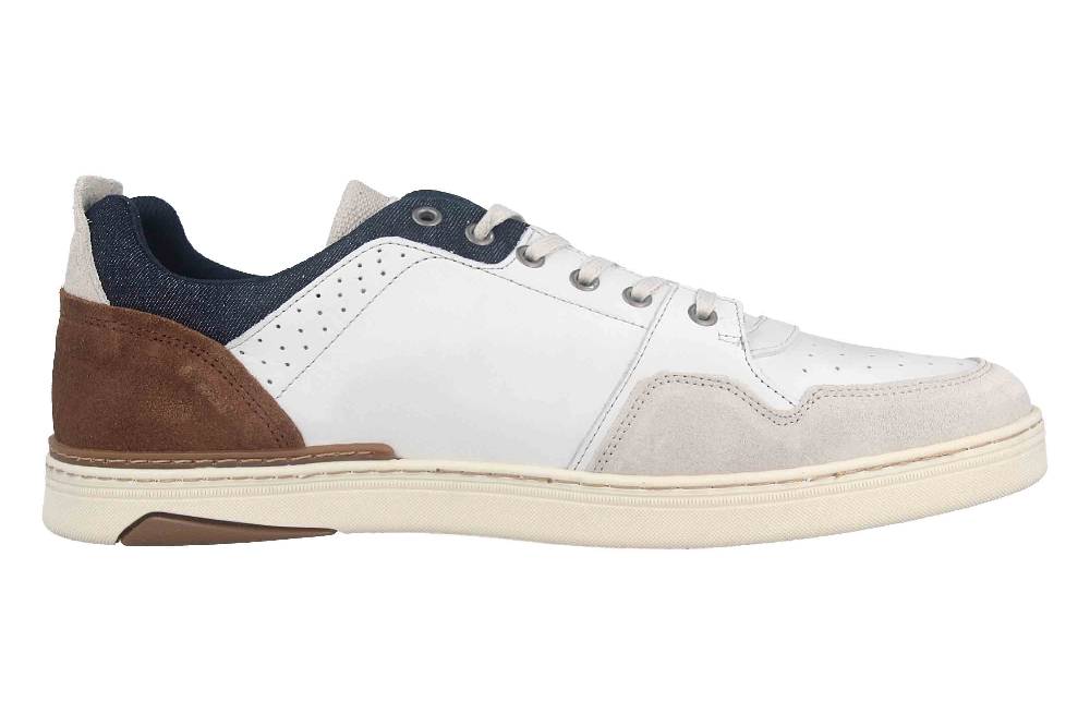 Bullboxer Halbschuhe In Übergrößen Weiß 887P21789AOWNASU39 Große Herrenschuhe