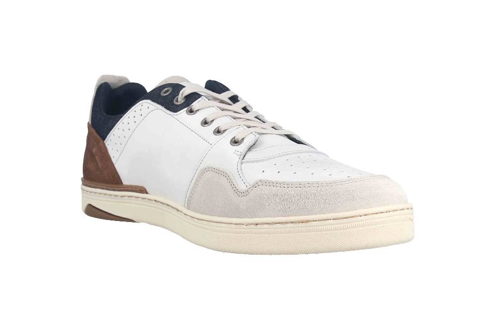 Bullboxer Halbschuhe In Übergrößen Weiß 887P21789AOWNASU39 Große Herrenschuhe