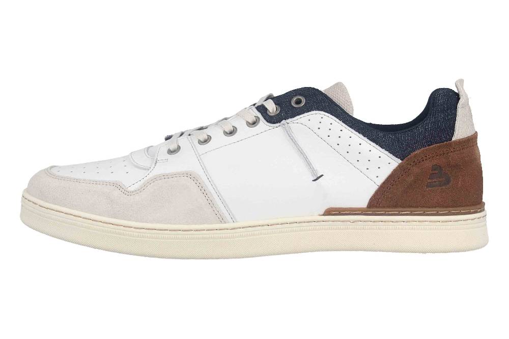 Bullboxer Halbschuhe in Übergrößen Weiß 887P21789AOWNASU39 große Herrenschuhe