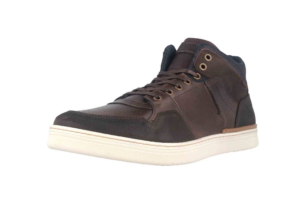 Bullboxer Harish Cup Ankle I Boots In Übergrößen Braun 887P51789BDBNASU39/887P51789BDBNASU88 Große Herrenschuhe