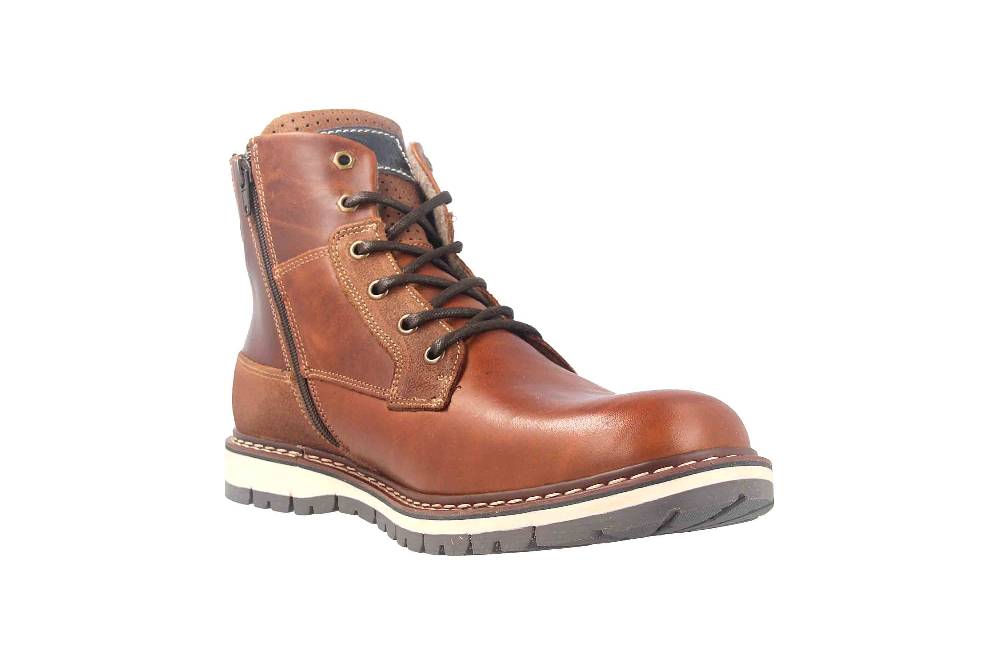 Bullboxer Stiefeletten In Übergrößen Braun 877K55858A2499SU88/877K55858A2499SU39 Große Herrenschuhe