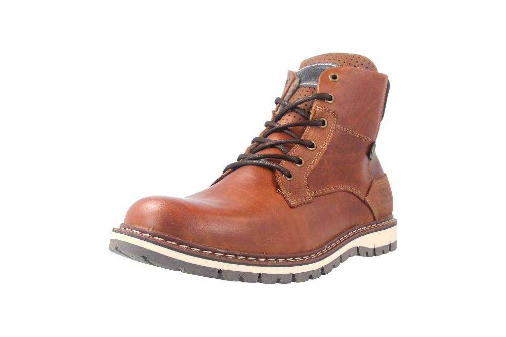 Bullboxer Stiefeletten In Übergrößen Braun 877K55858A2499SU88/877K55858A2499SU39 Große Herrenschuhe