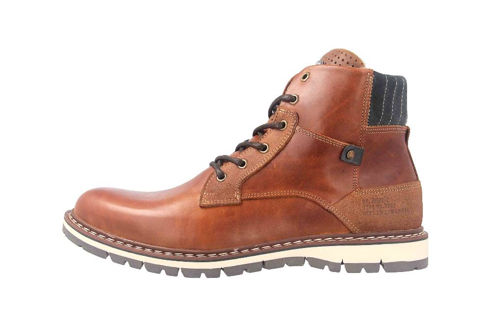 Bullboxer Stiefeletten in Übergrößen Braun 877K55858A2499SU88/877K55858A2499SU39 große Herrenschuhe