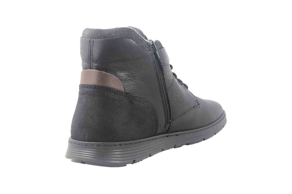 Bullboxer Stiefeletten In Übergrößen Schwarz 628K50861ABLCKSU39 Große Herrenschuhe