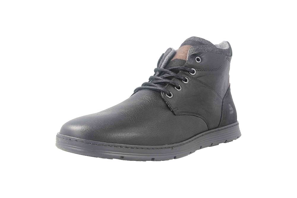 Bullboxer Stiefeletten In Übergrößen Schwarz 628K50861ABLCKSU39 Große Herrenschuhe