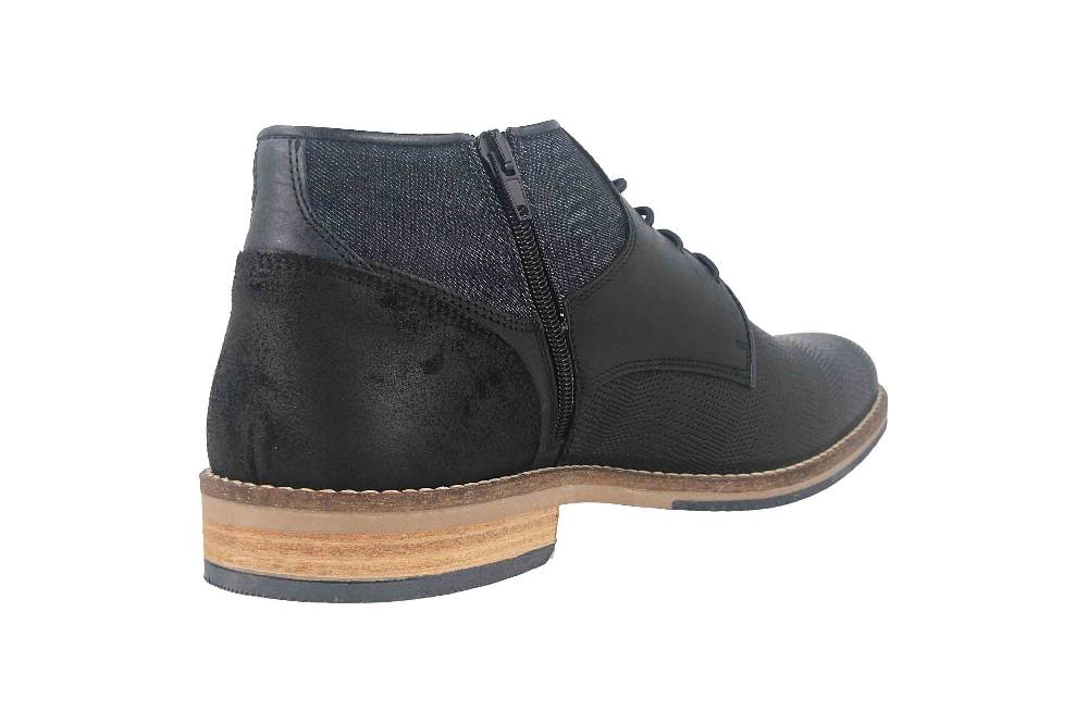 Bullboxer Stiefeletten In Übergrößen Schwarz 773K56284DP6BNSU88 Große Herrenschuhe