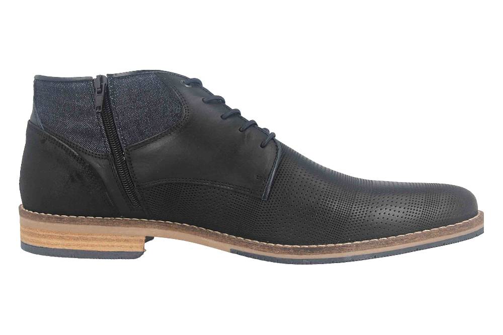 Bullboxer Stiefeletten In Übergrößen Schwarz 773K56284DP6BNSU88 Große Herrenschuhe