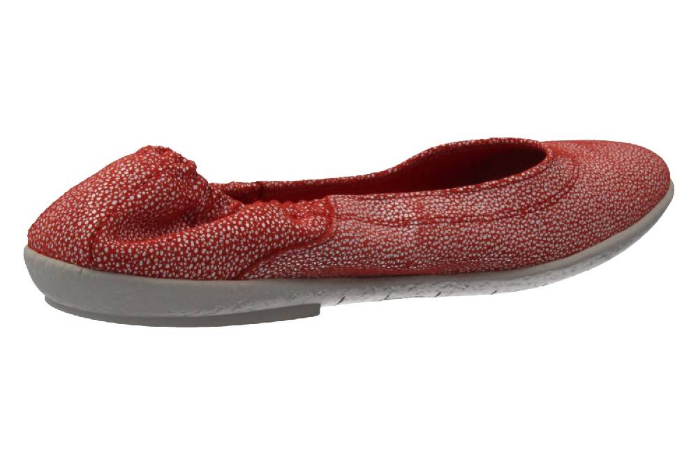 Camel Active Ballerinas In Übergrößen Rot 800.70.17 Große Damenschuhe