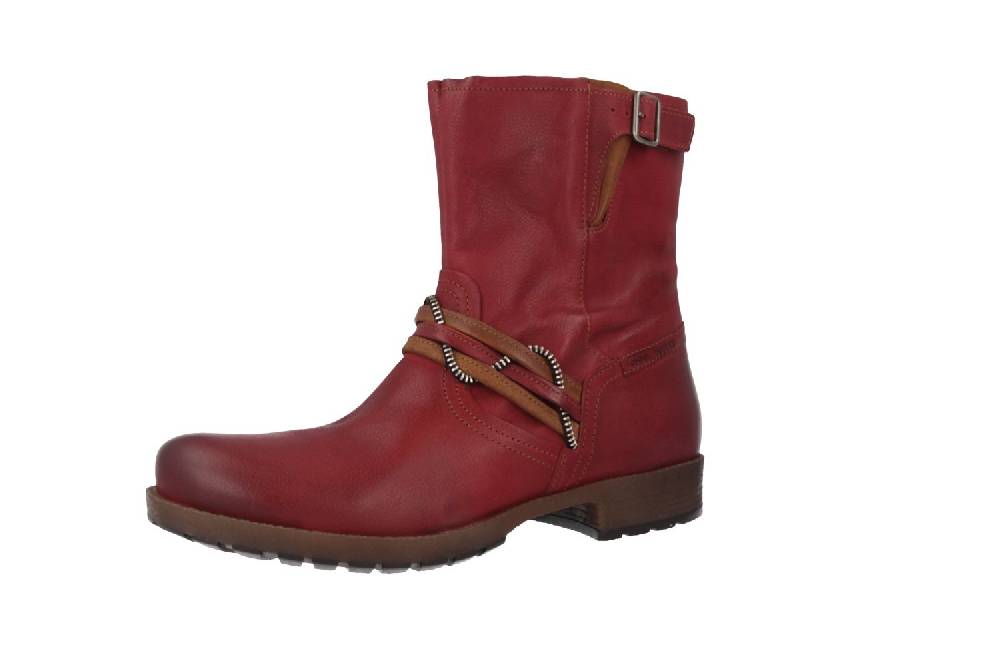Camel Active Boots in Übergrößen Rot 835.71.03 große Damenschuhe