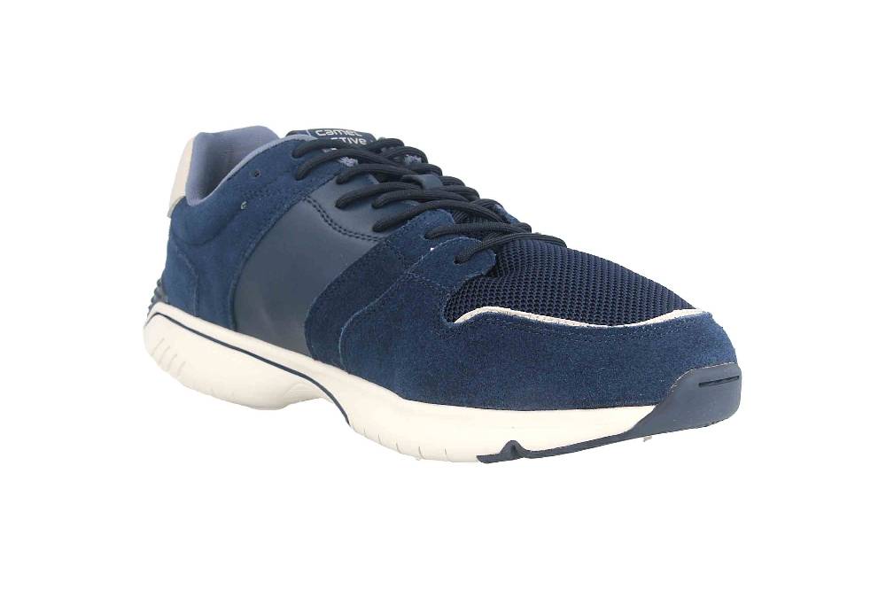 Camel Active Bryce Sneaker In Übergrößen Blau 24233956 C67 Große Herrenschuhe
