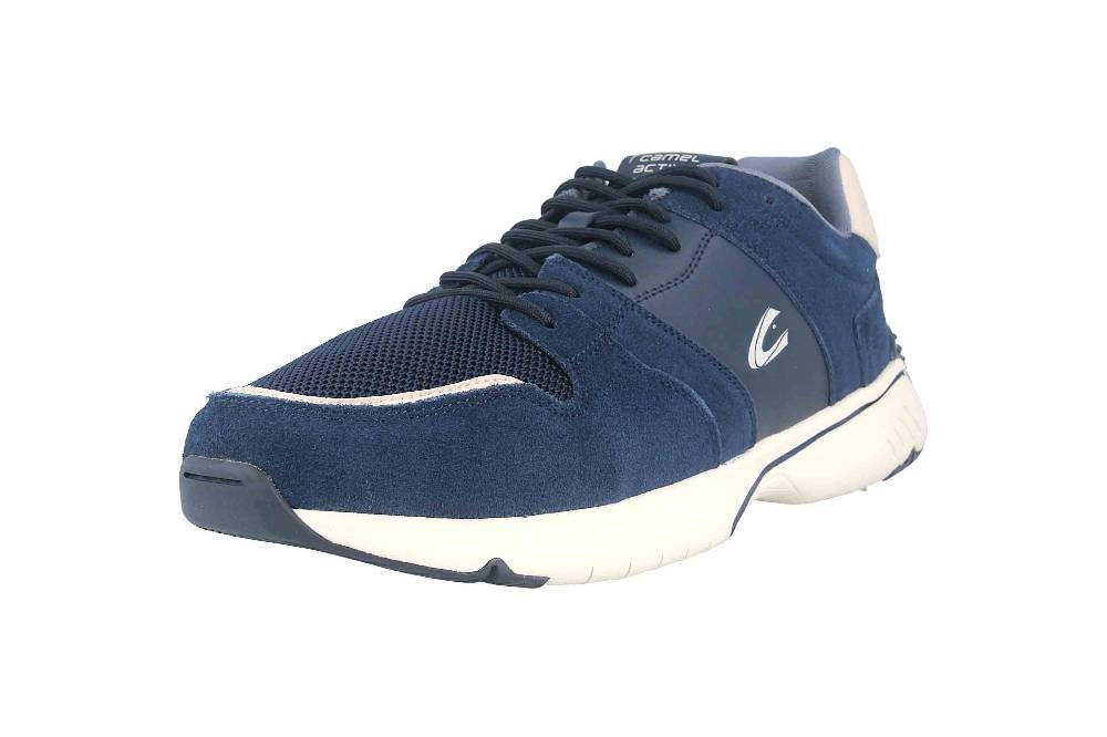 Camel Active Bryce Sneaker In Übergrößen Blau 24233956 C67 Große Herrenschuhe
