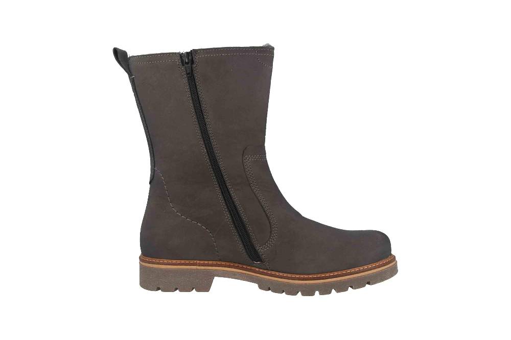 Camel Active Canberra Stiefel In Übergrößen Grau 873.79.01 Große Damenschuhe