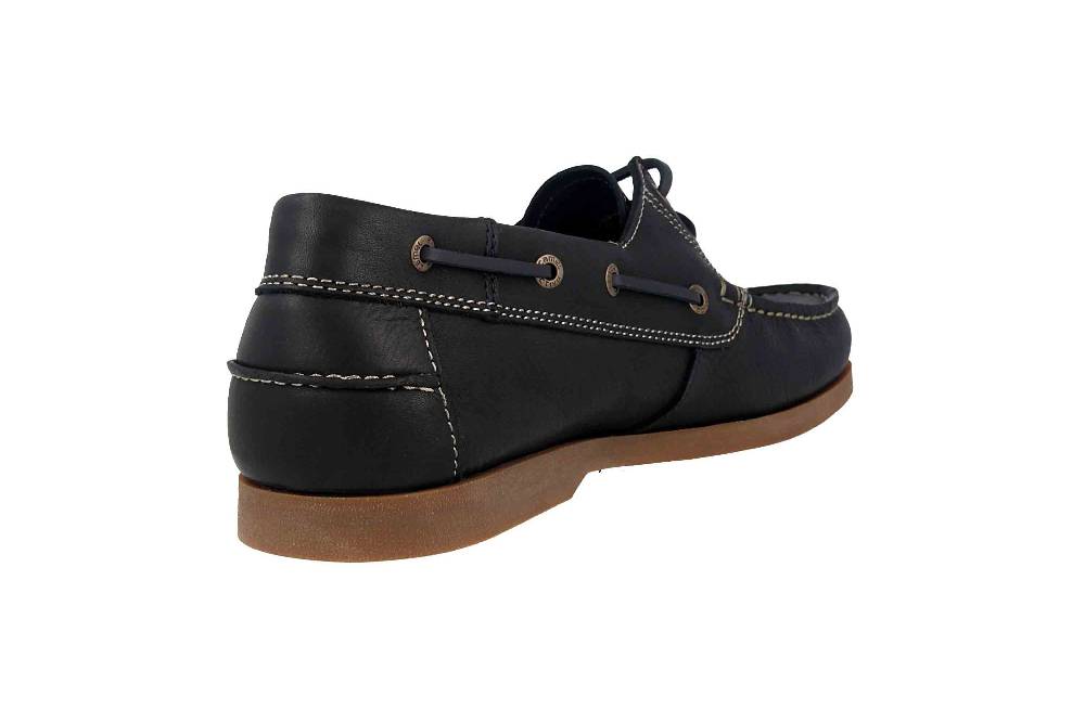 Camel Active Slipper In Übergrößen Blau 286.11.28 Große Herrenschuhe