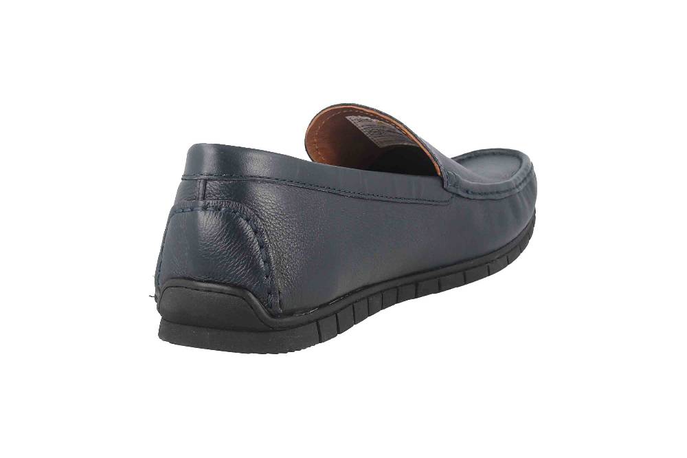 Camel Active Slipper In Übergrößen Blau 54BW001-100660 Große Herrenschuhe