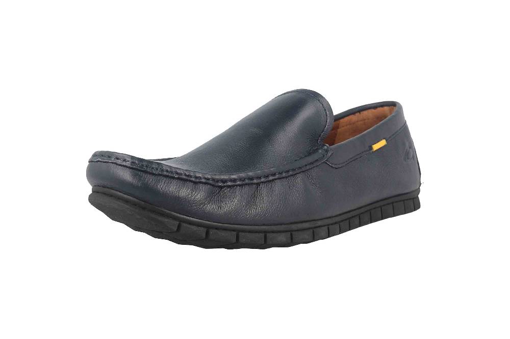 Camel Active Slipper In Übergrößen Blau 54BW001-100660 Große Herrenschuhe