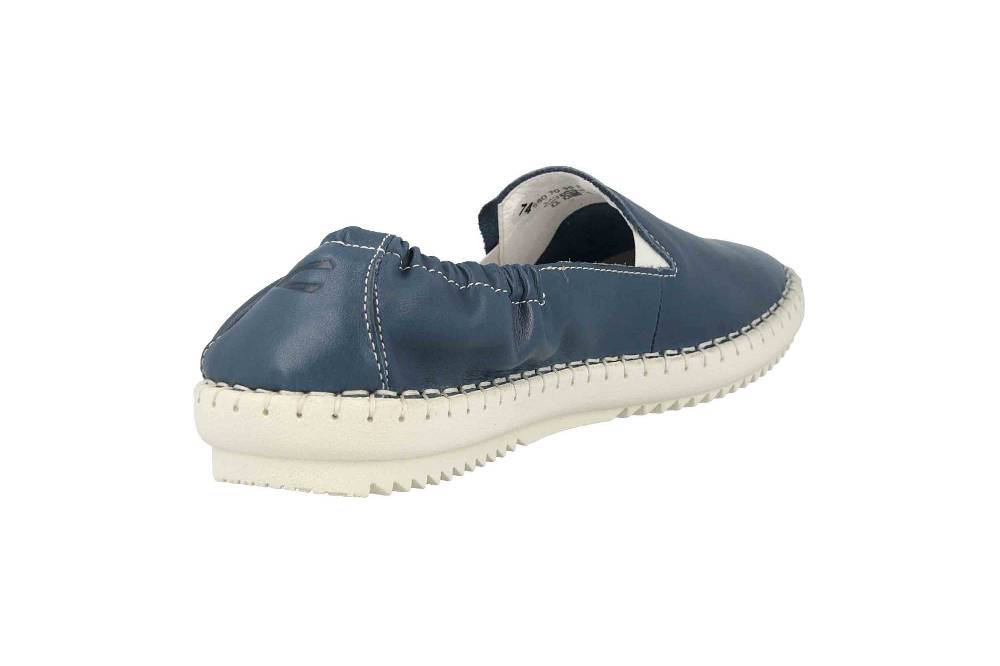 Camel Active Slipper In Übergrößen Blau 880.70.01 Große Damenschuhe