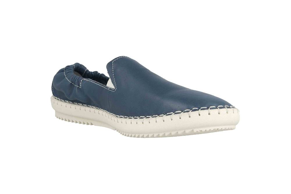 Camel Active Slipper In Übergrößen Blau 880.70.01 Große Damenschuhe