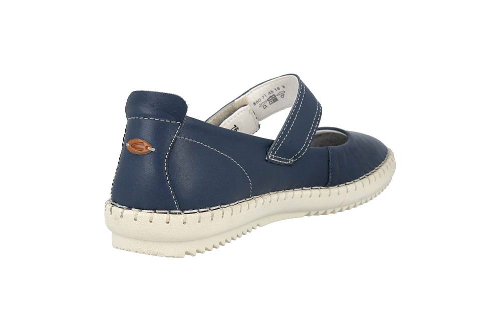 Camel Active Slipper In Übergrößen Blau 880.71.01 Große Damenschuhe