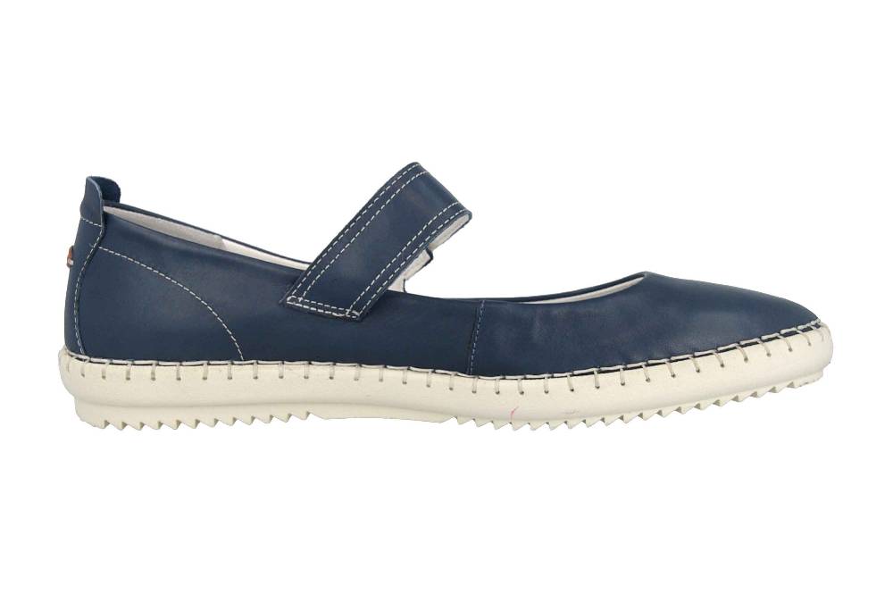 Camel Active Slipper In Übergrößen Blau 880.71.01 Große Damenschuhe