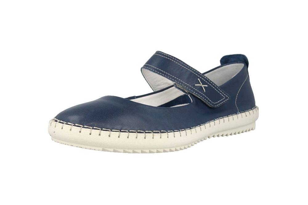 Camel Active Slipper In Übergrößen Blau 880.71.01 Große Damenschuhe