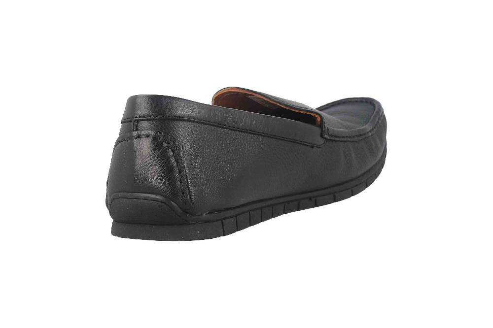 Camel Active Slipper In Übergrößen Schwarz 54BW001-100100 Große Herrenschuhe