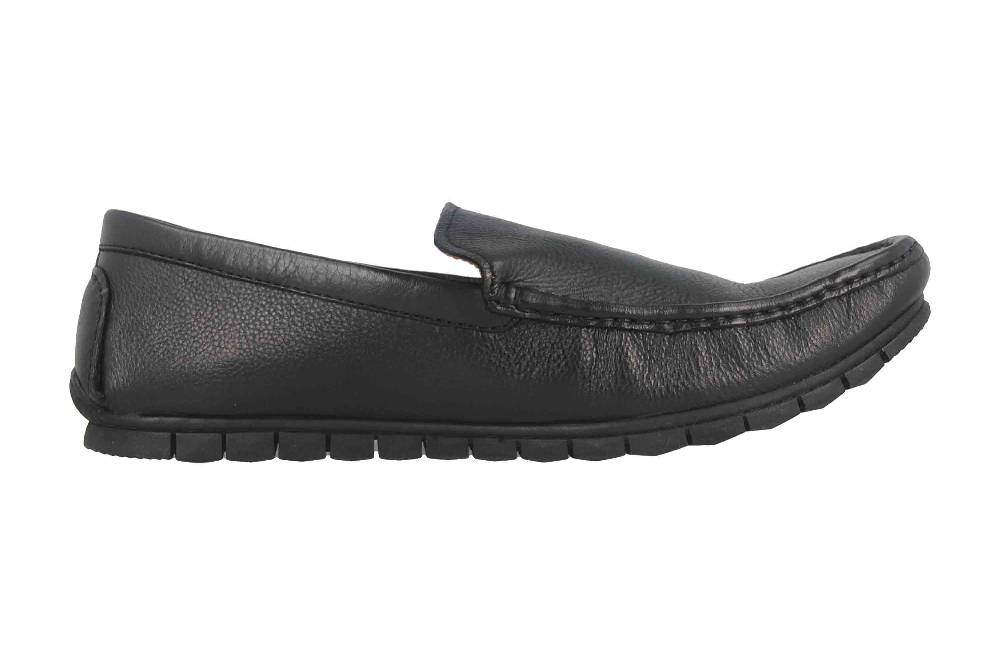 Camel Active Slipper In Übergrößen Schwarz 54BW001-100100 Große Herrenschuhe