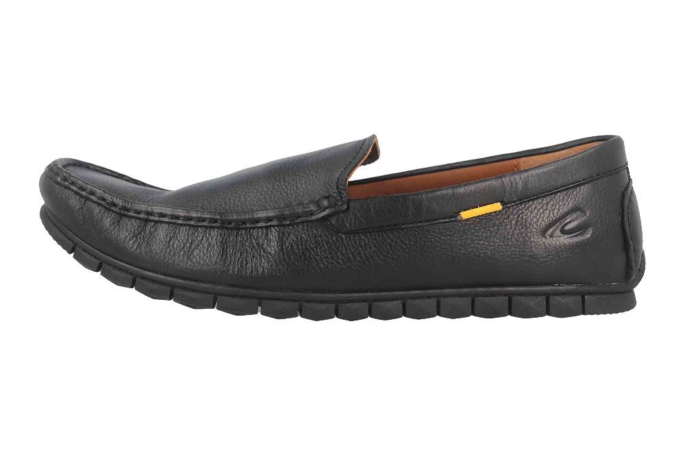 Camel Active Slipper in Übergrößen Schwarz 54BW001-100100 große Herrenschuhe