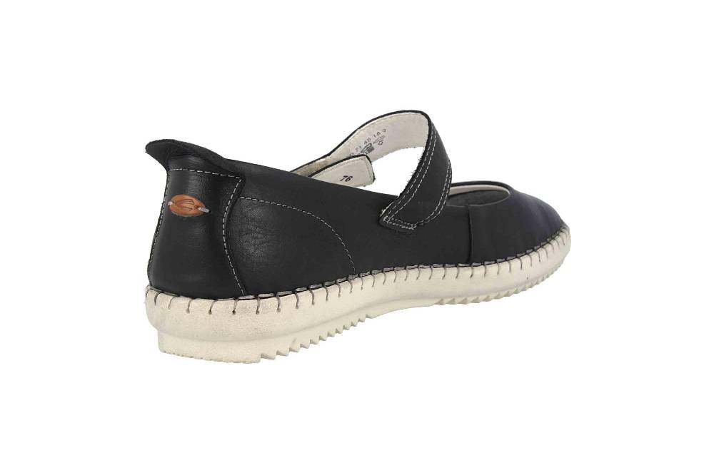 Camel Active Slipper In Übergrößen Schwarz 880.71.02 Große Damenschuhe