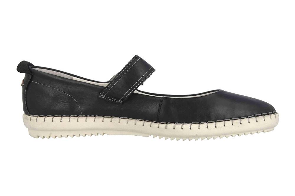 Camel Active Slipper In Übergrößen Schwarz 880.71.02 Große Damenschuhe