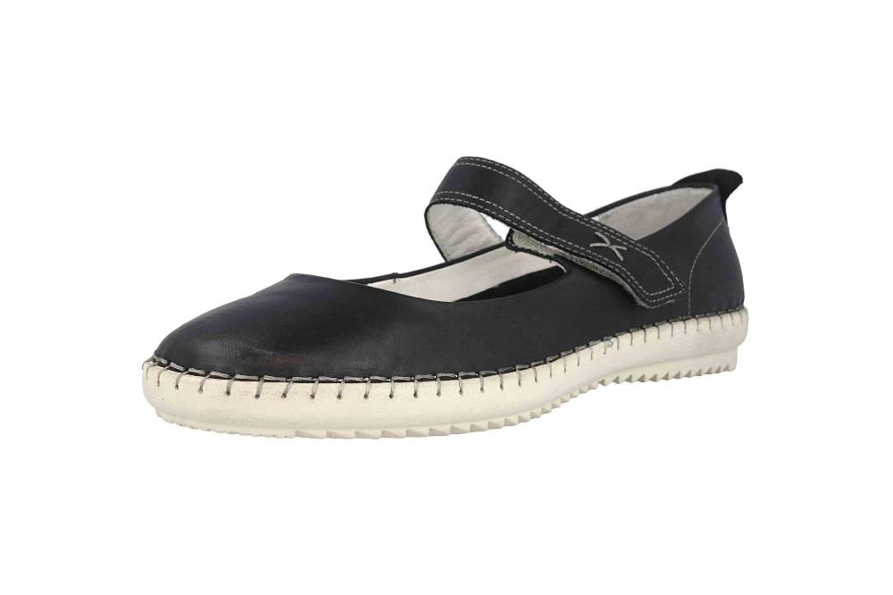 Camel Active Slipper In Übergrößen Schwarz 880.71.02 Große Damenschuhe