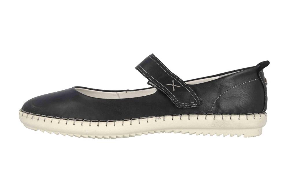 Camel Active Slipper in Übergrößen Schwarz 880.71.02 große Damenschuhe