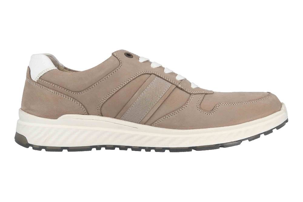 Camel Active Sneaker In Übergrößen Beige 54WO002-300450 Große Herrenschuhe
