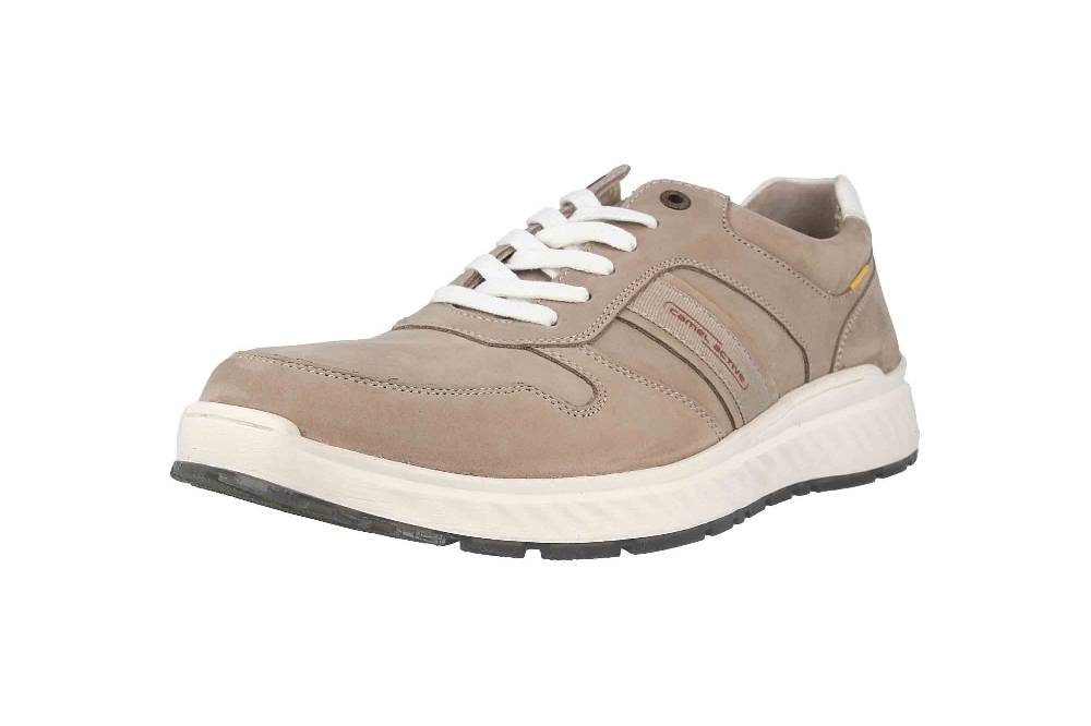 Camel Active Sneaker In Übergrößen Beige 54WO002-300450 Große Herrenschuhe