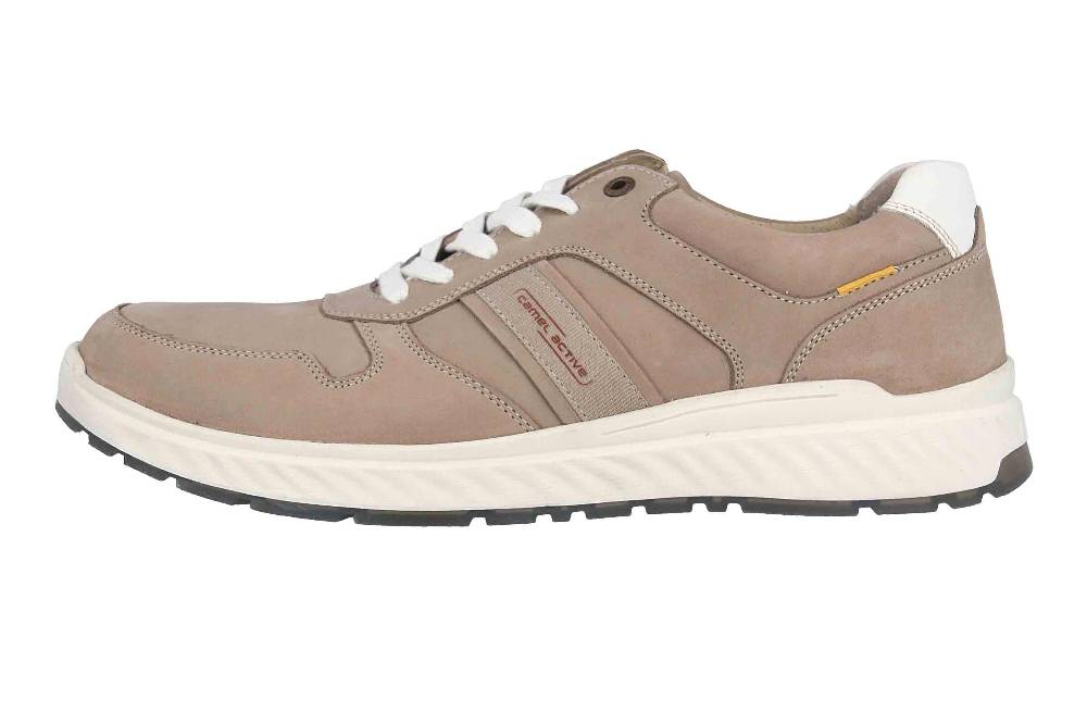Camel Active Sneaker in Übergrößen Beige 54WO002-300450 große Herrenschuhe