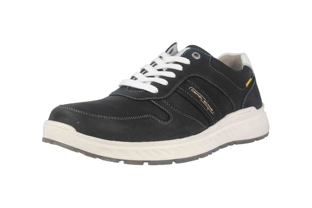 Camel Active Sneaker In Übergrößen Schwarz 54WO002-300100 Große Herrenschuhe
