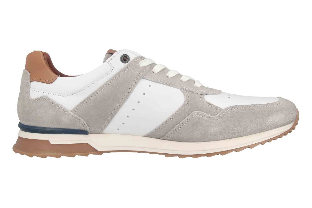 Camel Active Sneaker In Übergrößen Weiß 54AL001-201513 Große Herrenschuhe