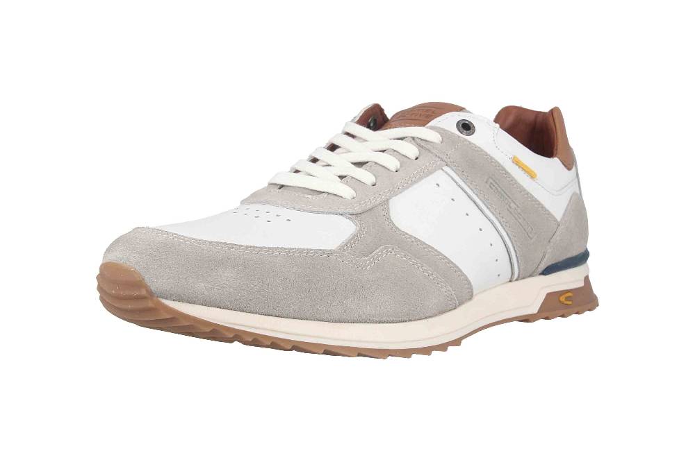 Camel Active Sneaker In Übergrößen Weiß 54AL001-201513 Große Herrenschuhe
