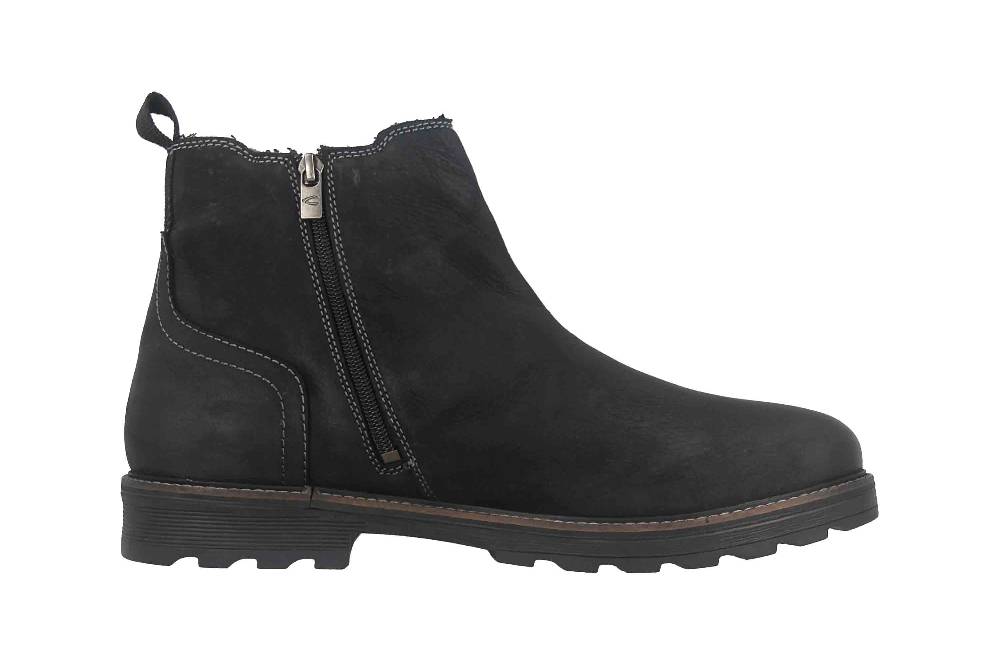 Camel Active Stiefeletten In Übergrößen Schwarz CAFW002-350100 Große Herrenschuhe
