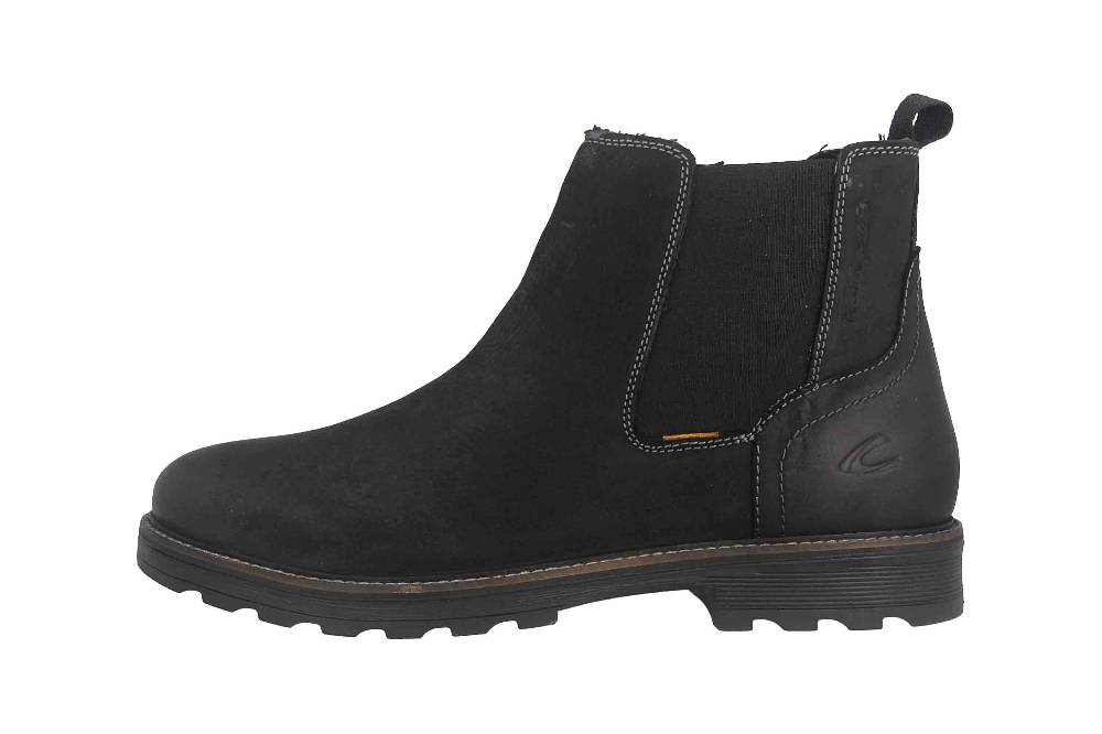 Camel Active Stiefeletten in Übergrößen Schwarz CAFW002-350100 große Herrenschuhe